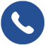 Logo telephone bleu
